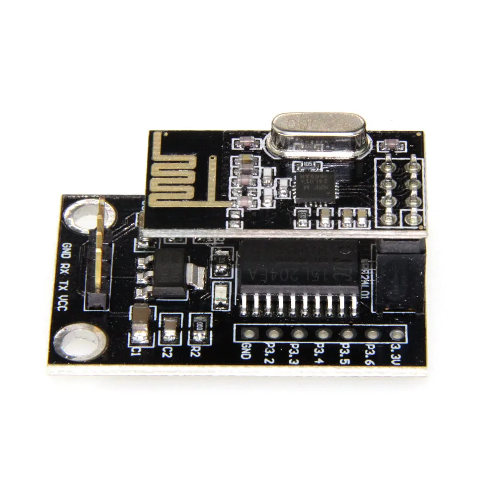 

STC15L204+NRF24L01+ Wireless Interface Wireless Driver Board Development Board