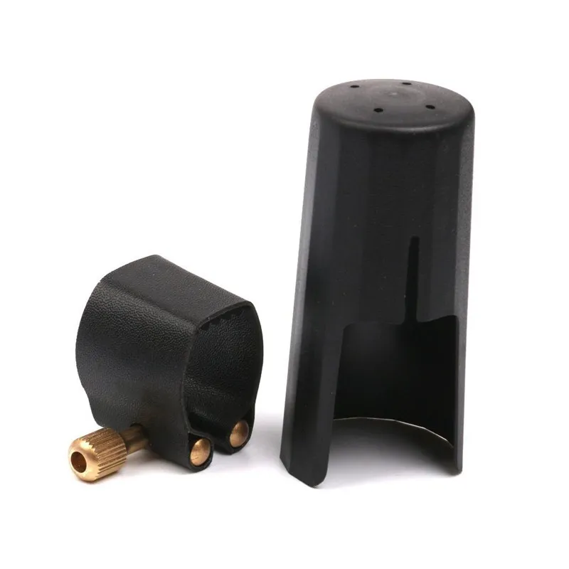 

Plastic clarinets Nozzle cap with PU ligature Black