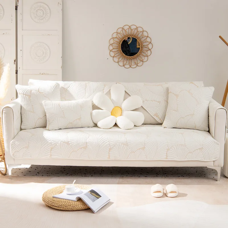 Хлопковая ткань белый чехол для дивана полотенце комбинация детской мебели