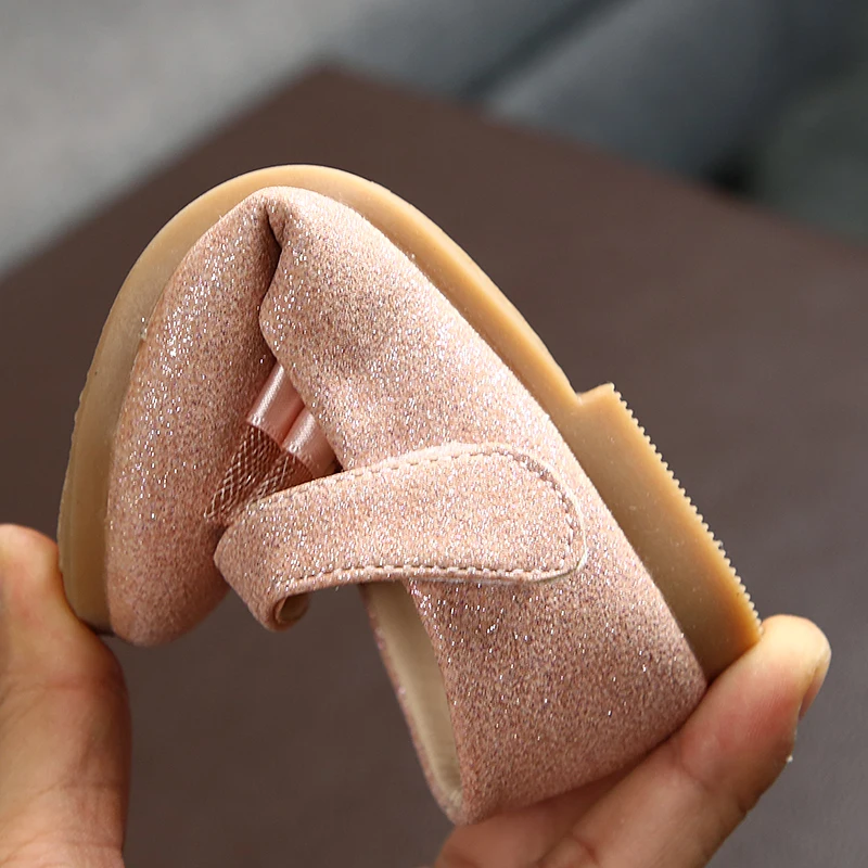 

Girls Shoes Fashion Children Princess Dance Shoes Kids Girl Dress Party Shoes Flats Casual Single First Walkers Soft bottom