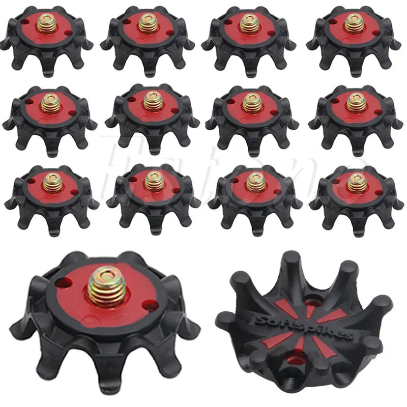 

14Pcs New Golf Spikes Pins 1/4 Turn Shoe Spikes Replacement Set