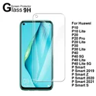 Закаленное стекло для Huawei P Smart Z S 2021 2020 2019 P40 P30 P20 P10 Lite Pro 4G зеркальная защита для экрана защитное стекло