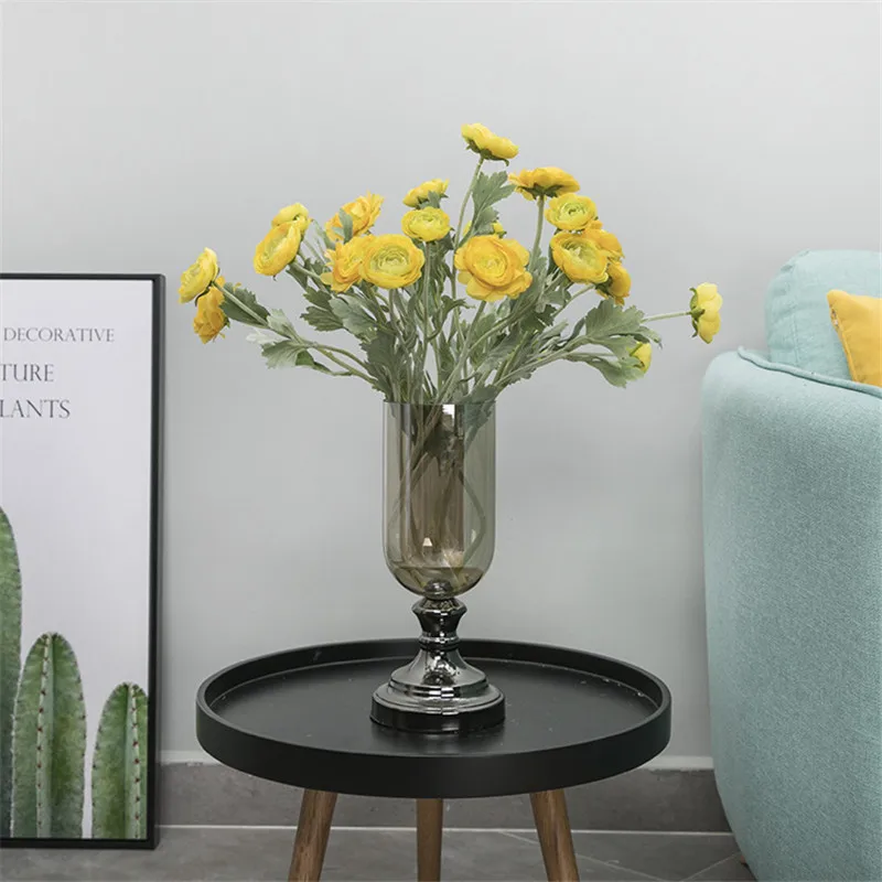 Свадебный искусственный цветочный букет лотос Скандинавская декорация для дома