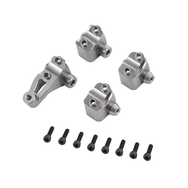 

4PCS Aluminum Alloy Front Rear Axle Rod Parts for 1/10 RC Simulation Model Climbing Car Traxxas TRX-4