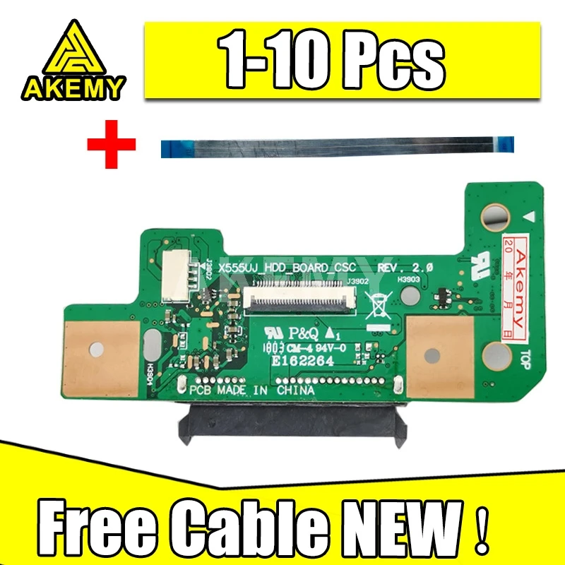 

1-10 шт. Новинка для For Asus X555U X555UA A555U F555U K555U X555UJ Rev 2,0 HDD плата жесткого диска 100% протестированная Быстрая доставка