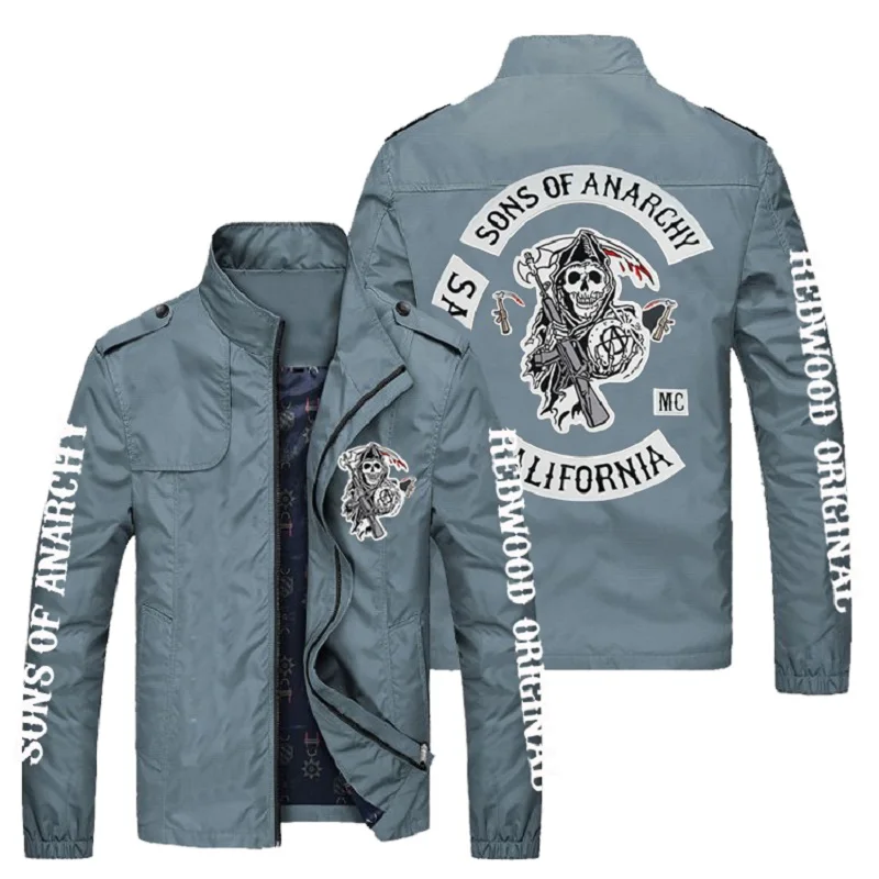 

Men's Jackets Slim Jackets Travel Wear Zipper Cardigans Fashion Casual Baseball Wear Motorcycle Jackets Stand Collar Tops New