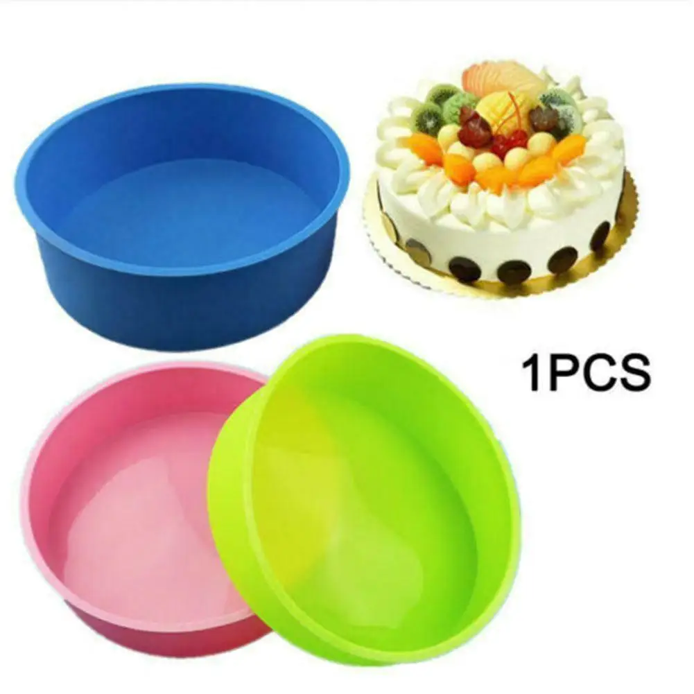 6 дюймов кухонный Силиконовый круглый инструмент для торта антипригарное