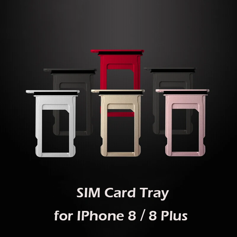 Лоток для SIM-карты IPhone 8 Plus P + X лоток Sim-карты Nano держатель адаптер слота