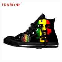high top canvas mens casual shoes bob marley summer big logo doodling fashion lightweight breathable shoes for women men