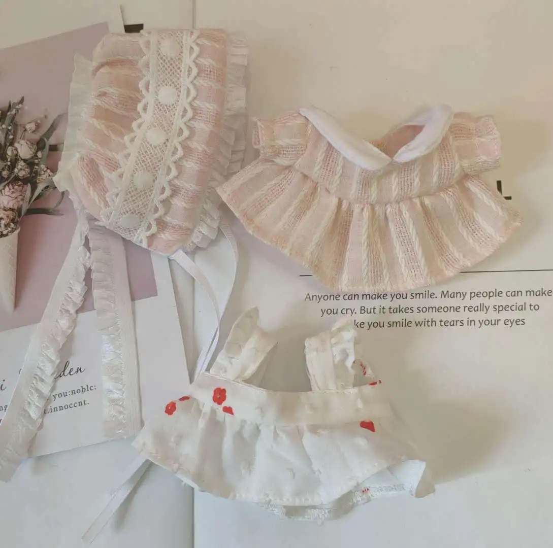 

20cm Star Idol Doll's Kawaii Princess Dress Skirt Suits 20cm Star Idol Doll's Clothes Accessories(No Doll)