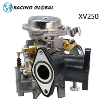 alcon racing xv 250 26mm carburetor with adapter manifold for yamaha xv 250 virago 250 v star 250 route 66 1988 2014