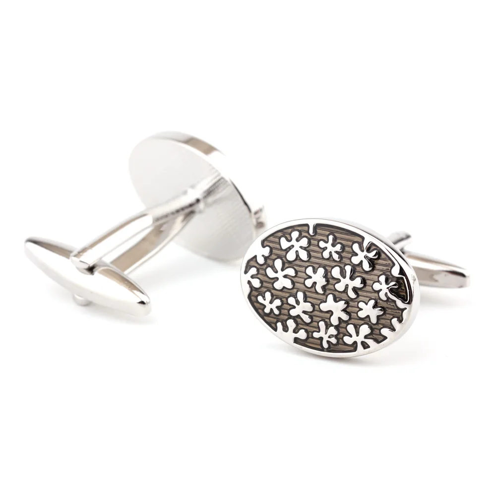 Круговой поворот ногтей Цвет лака который Выпекать мужские запонки манжеты |