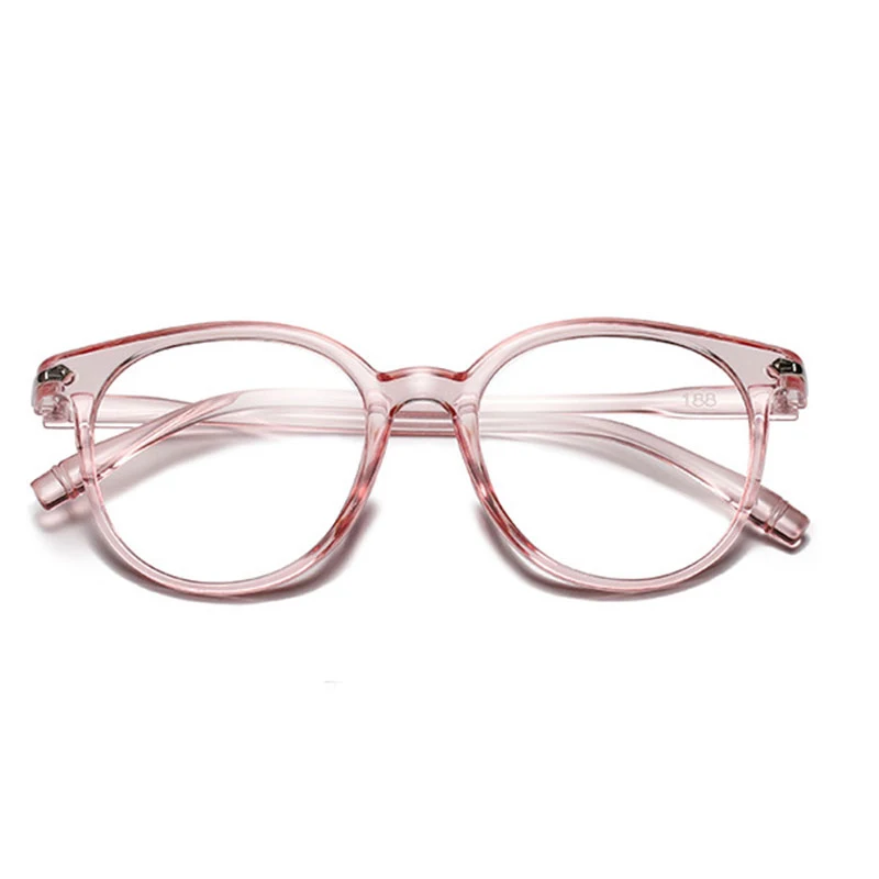 

Fashion Retro Flat Mirror Classic Spectacle Frame Frame Mirror Transparent Jelly Color Personality Women Sunglasses Flat Mirror