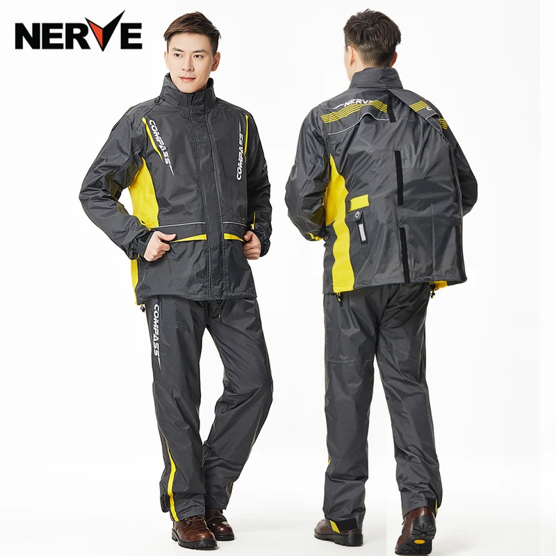 Мужской дождевик куртка и штаны мотоциклетные дождевые куртки для взрослых