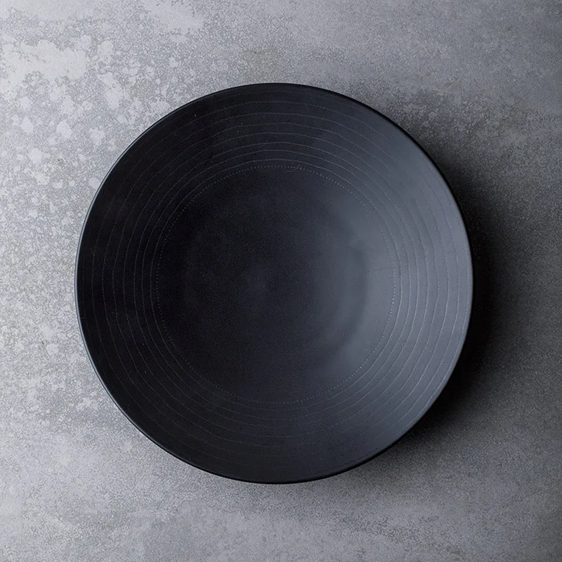 Креативная керамическая плоская тарелка домашнее блюдо для ресторана блюда