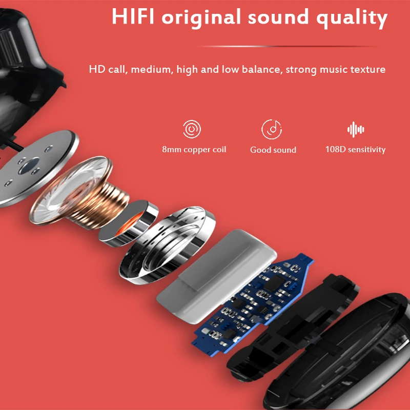 W11 наушники-вкладыши TWS Bluetooth наушники Беспроводной автоматическое подключение