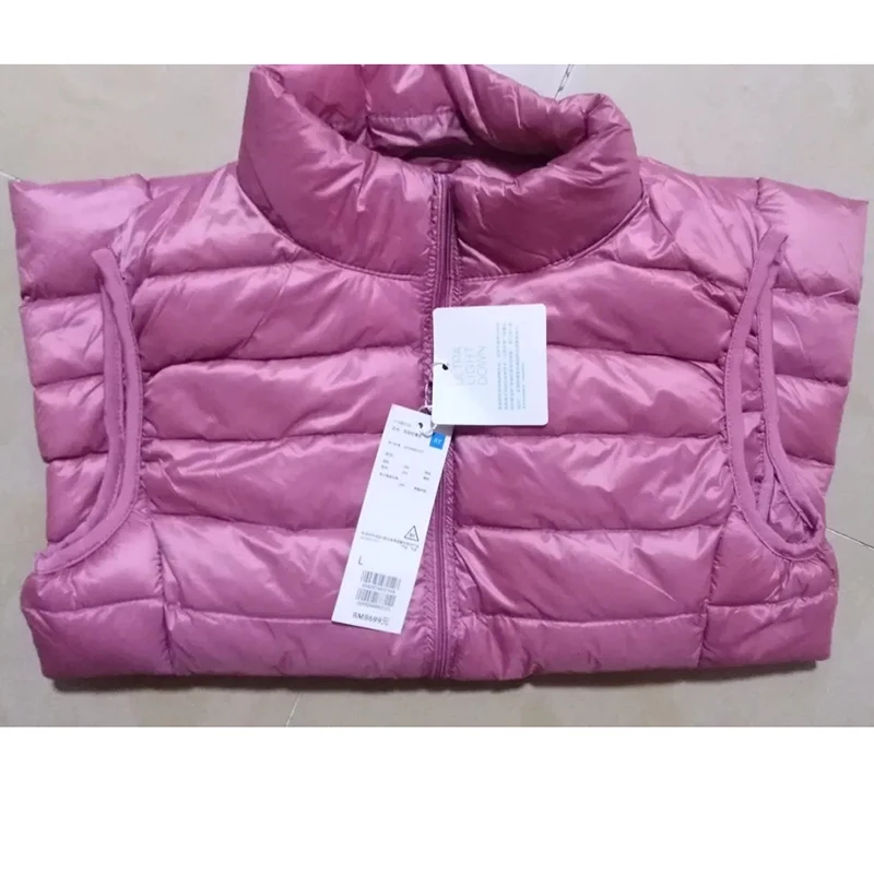 Женский жилет на утином пуху осенне-зимний теплый легкий женский большого