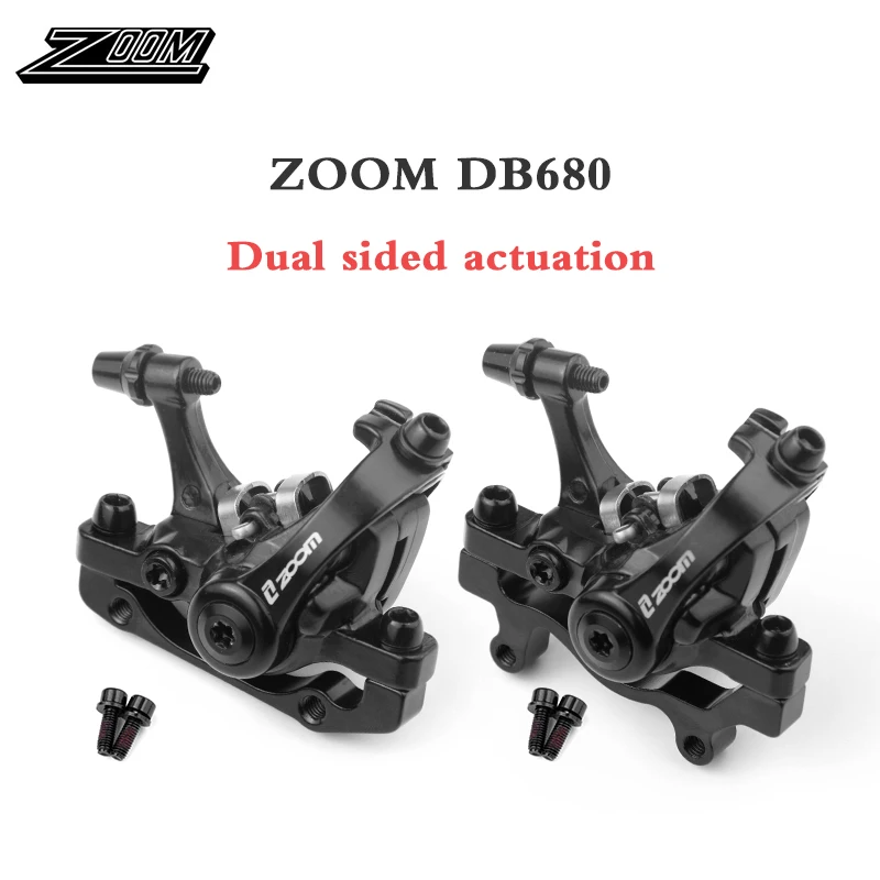 Зум Алюминий сплав велосипед Задний дисковый тормоз Черный Горный шоссейный MTB