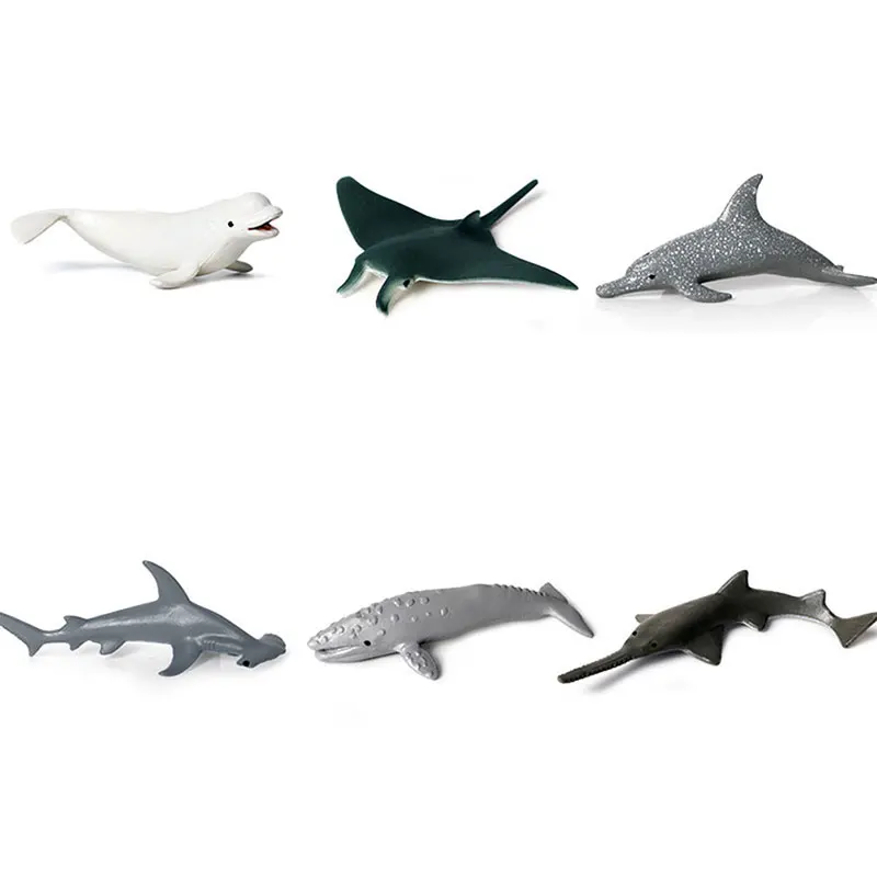 

Creative Ocean Sea Life Simulation Animal Model Sets Kids Educational Toys