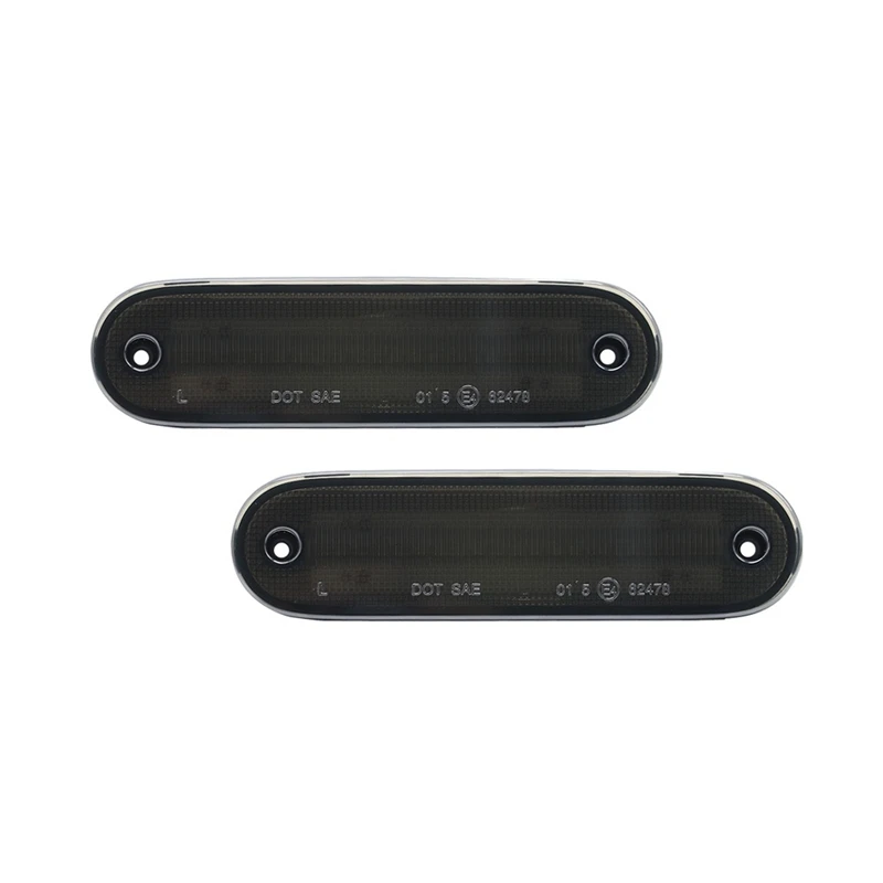 

2X Car Smoked Led Fender Side Marker Lights for Mazda Miata MX-5 1990-2005