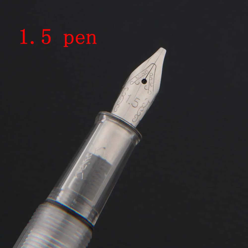 Перьевая ручка Chouxiongluwei 992 прозрачная белая