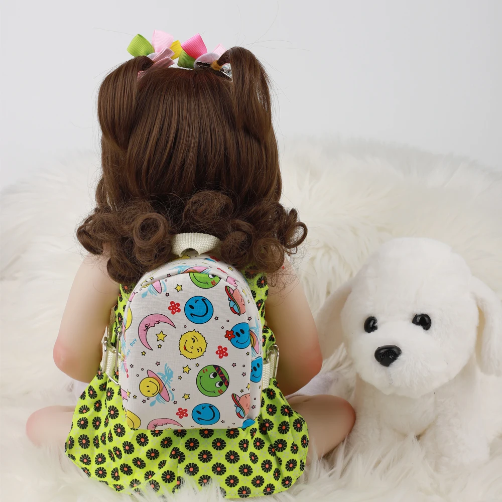 18 ''Лидер продаж Bebe Reborn Baby Doll полностью силиконовая Реалистичная кукла 48 см