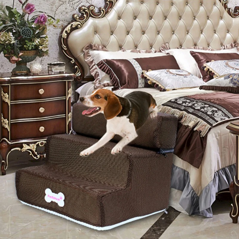 Маленькая Собака Щенок Кот собака Лестницы 3 лестница ступеньки домик Pet пандус