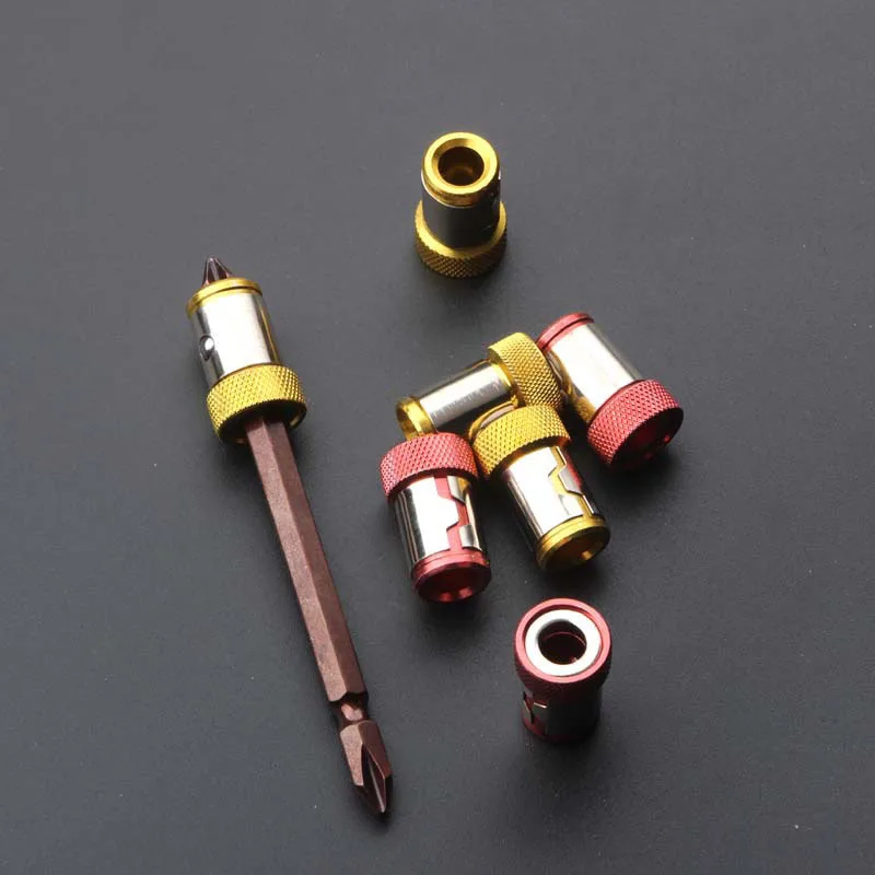 Новинка 2020 магнитное кольцо 1/4 дюйма 6 35 мм металлический мощный магнитный винт электрические биты для