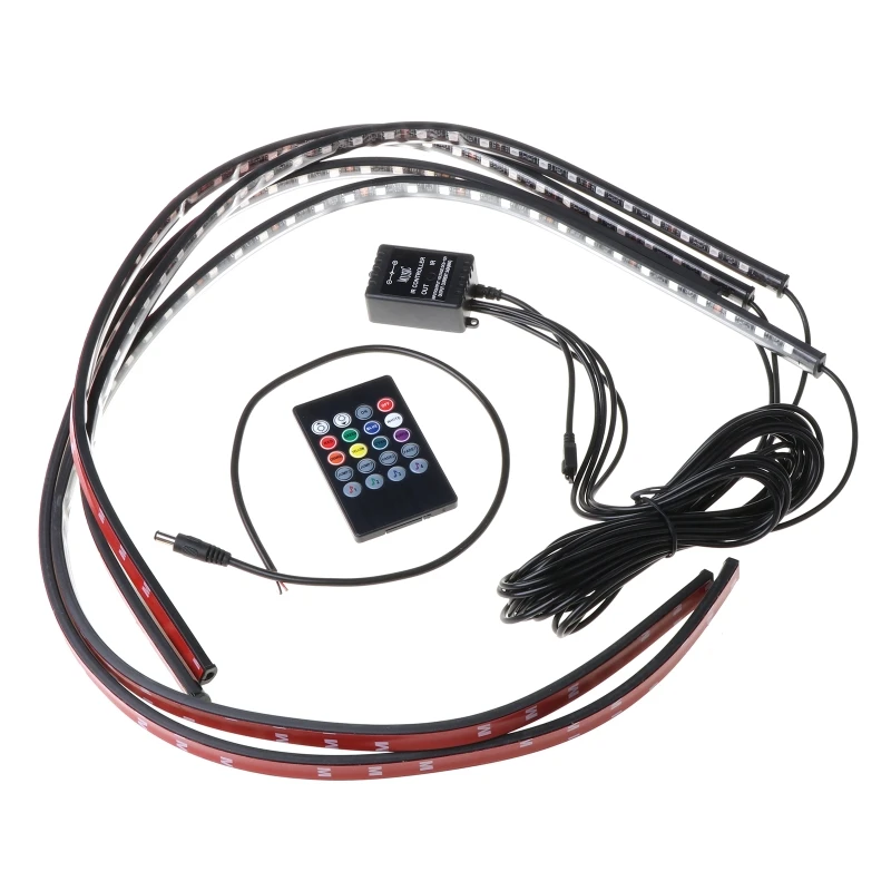 

Multicolor Flexible Flowing Car LED Light Underglow Underbody System Neon Light