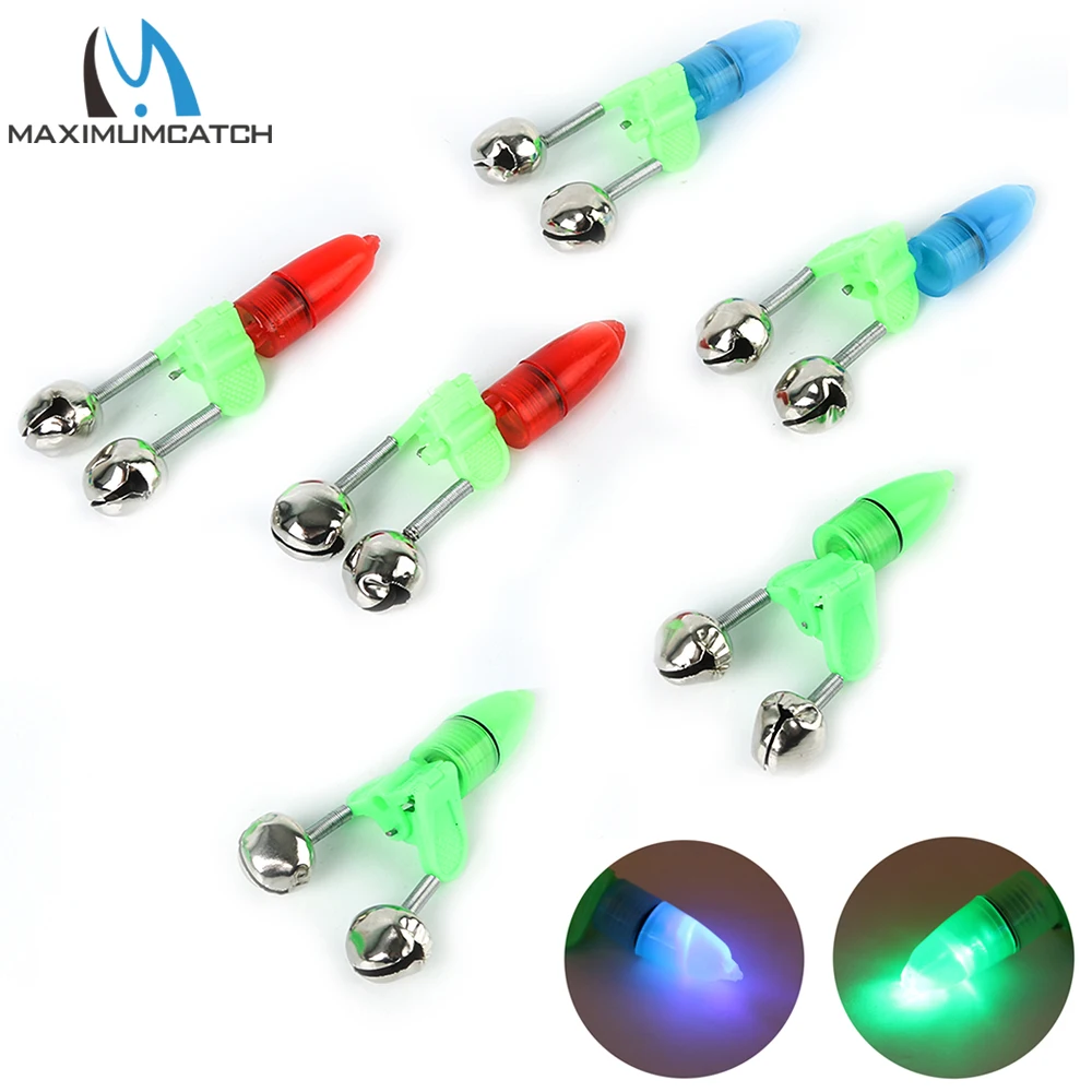 Светодиодный ночной светящийся рыболовный звонок Maximumcatch 5 шт./лот поплавок с