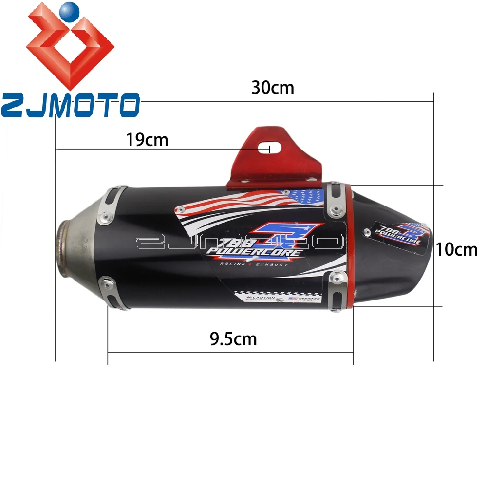 Мотоцикл грязи велосипед выхлопная труба глушителя системы для Honda CRF150F CRF230F 2003- эндуро Мотокросс выхлопной трубы глушителя
