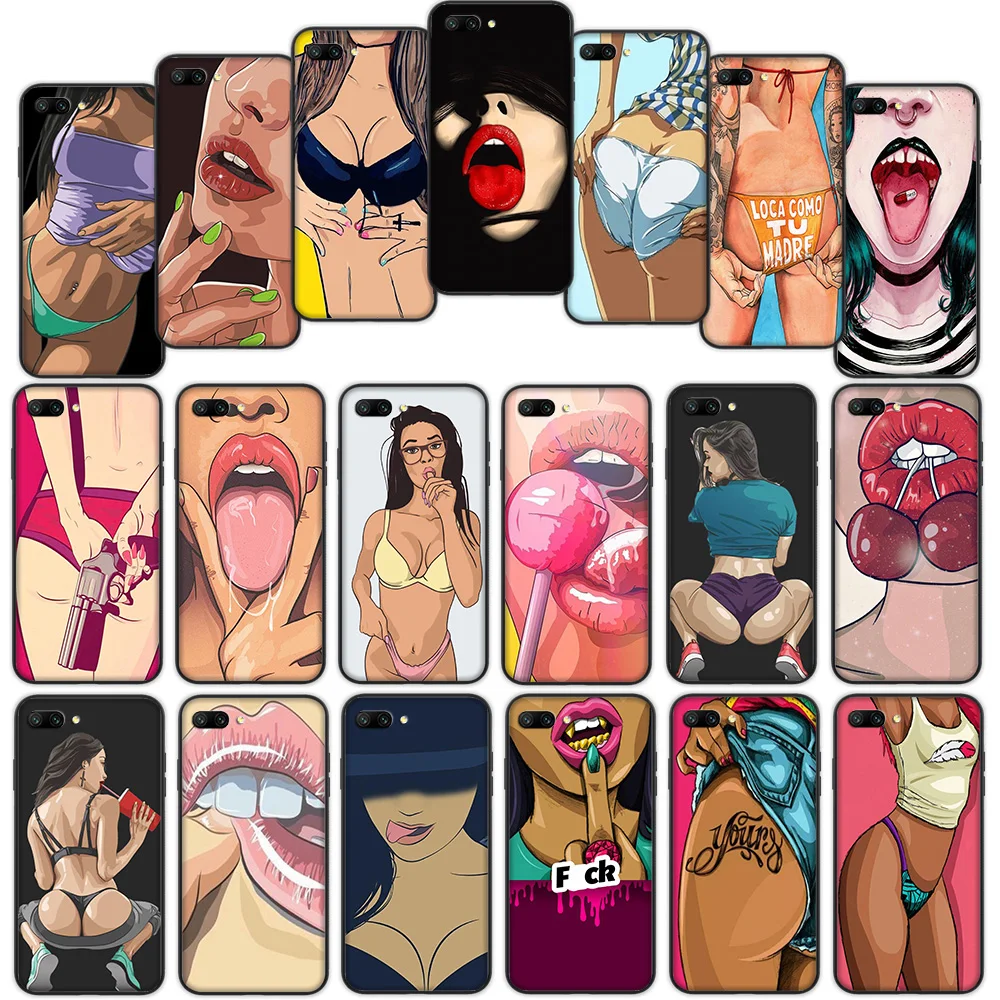 hot girl secret summer soft cover case for huawei honor 8x 8a 9x 9a 10 lite 20 pro 20s x10 max free global shipping