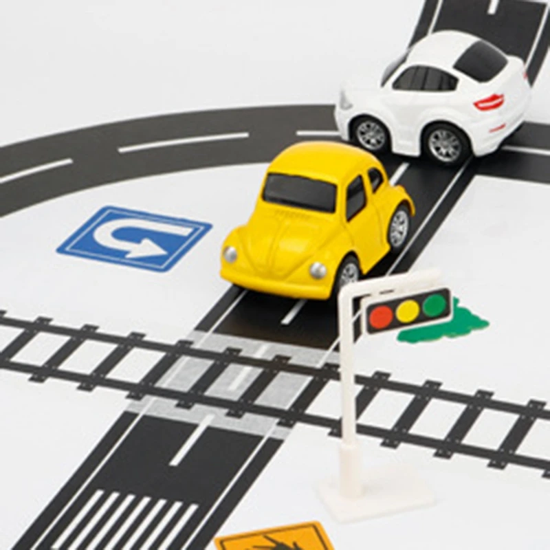 11 шт. дорожный набор для железной дороги васи клейкая лента наклейка широкая