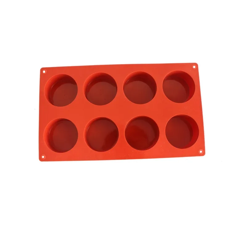 8 полости цилиндрической формы силиконовые чашки торт форма для шоколада муссов