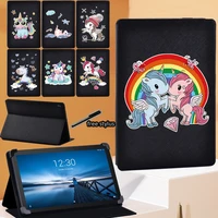 tablet case for lenovo tab e10 10 1 inchtab m10 10 1tab m10 fhd plus 10 3 leather ultra slim smart stand cover free stylus