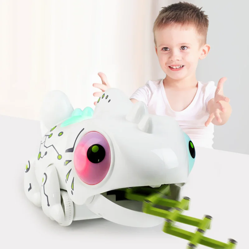 Intelligent RC Eat Bugs Chameleon Toy 2.4GHz Remote Control Toys | Игрушки и хобби