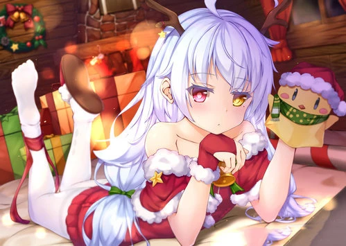 

Custom made Azur Lane USS Nicholas Cosplay costume Christmas set costumes