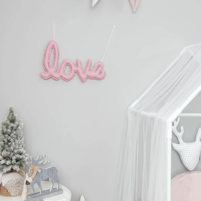 Детская подушка хлопковая подвеска с буквами палатка для новорожденных