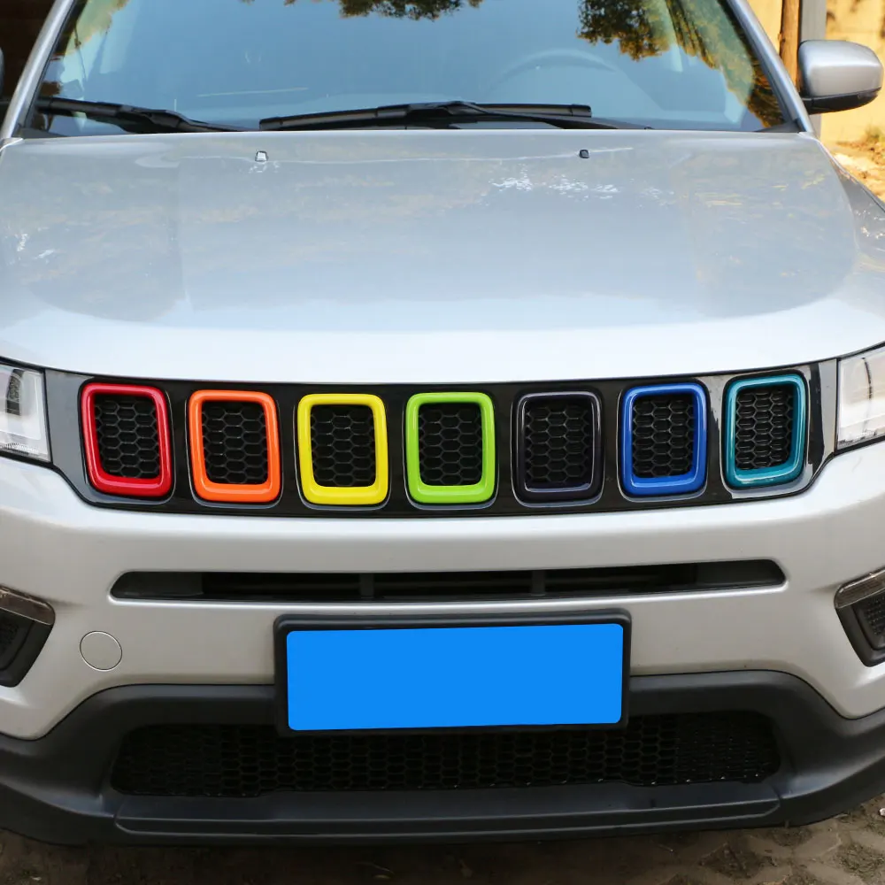 Цветная хромированная решетка My Life для передних гонок автомобиля накладка на