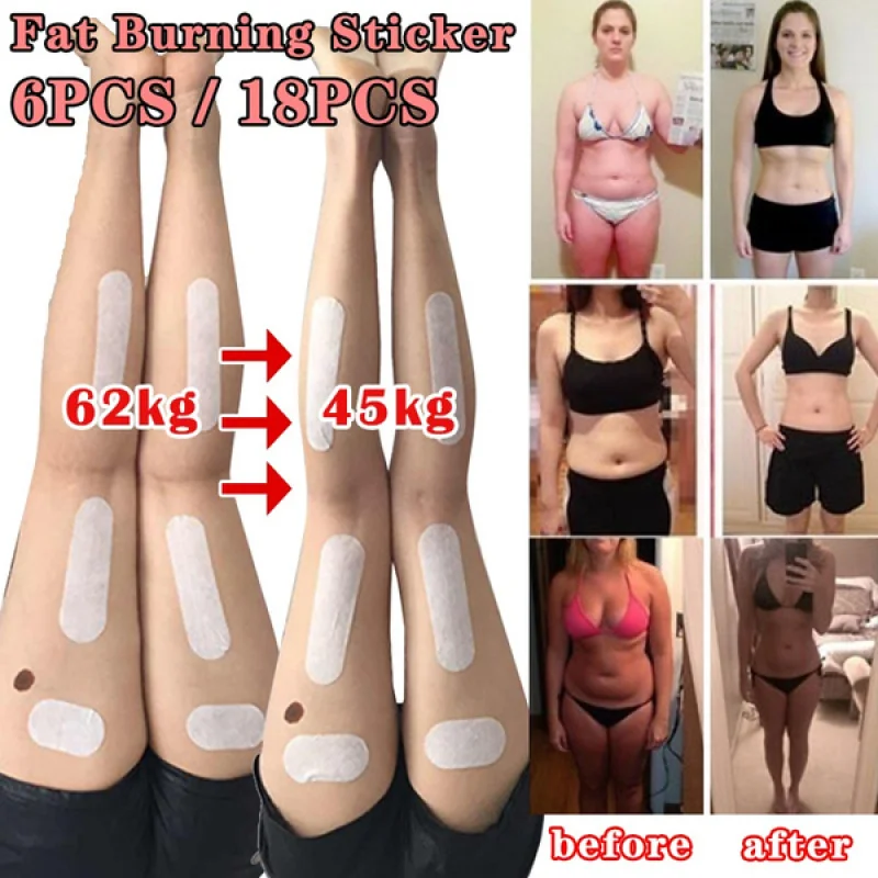 

6/12/24pcs Lose weight Extra Strong Slimming Slim Patch Fat Burning Slimming Products Body Belly Waist Losing Weight Cellulite