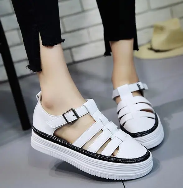 Женские дышащие открытые женские сандалии коллекция 2017 года сезон лето Новинка