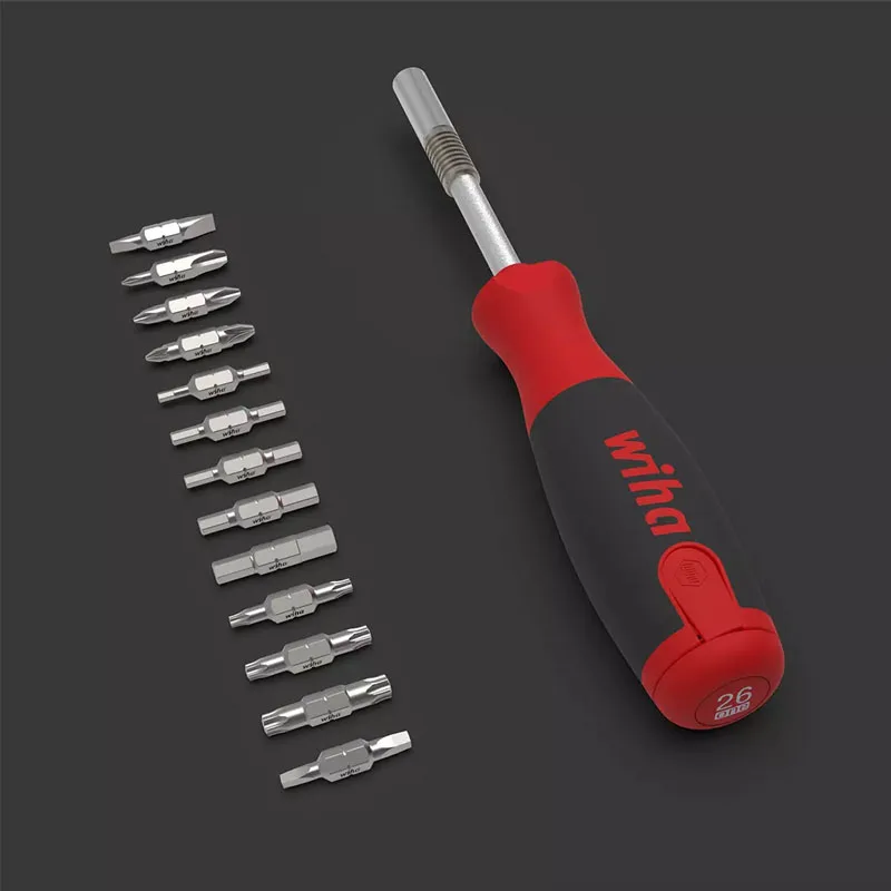 

Xiaomi Original Wiha 26-in-1 Screw Driver Kit Dual-end Bits Repair Tools Precision Chrome Vanadium Steel Hidden Magazine Design
