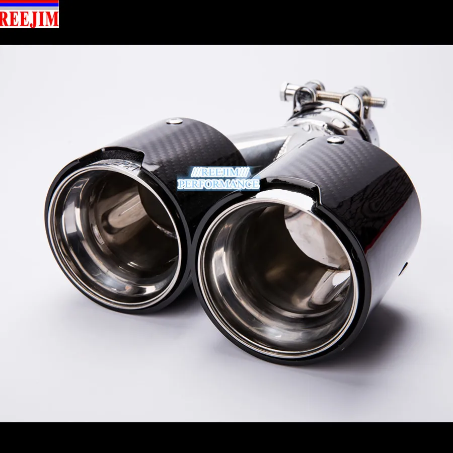 Новый углеродный наконечник для выхлопной трубы M Performance глушителя BMW M3 M5 M6 2 5