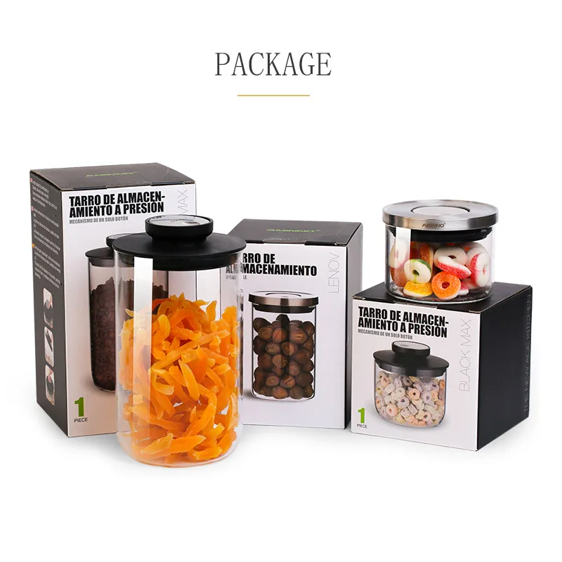 AMINNO Емкость для хранения сахара 330 мл Бутылка специй с герметизирующей крышкой