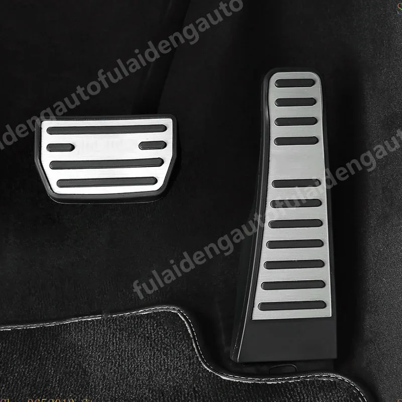 2pcs For Volvo XC60 2018-2021 Aluminum alloy Brake Accelerator Pedal Pad cover trim Auto internal accessories | Автомобили и