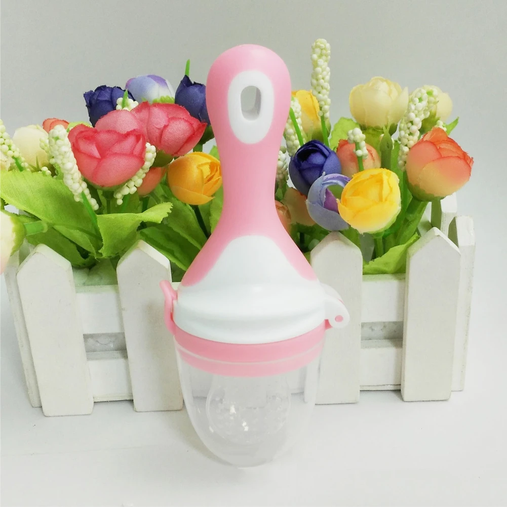 Vegetables Silicone Daily Balanced Diet Bright Color Assisted Food Portable Nipple Nonslip Ergonomic Fruit Pacifier Baby Feeding