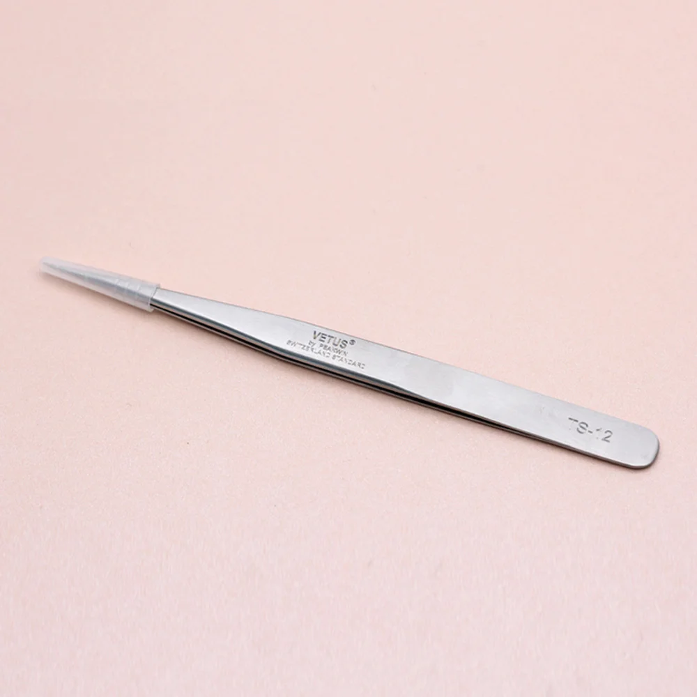 1 шт. Пинцет из нержавеющей стали анти-Кислотный изогнутый/Прямой пинцет Макияж