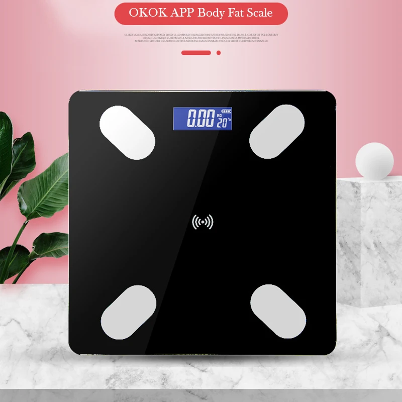 

Bluetooth Body Fat Scale App Intelligent Body Fat Scale Electronic Body Fat Scale Human Health Scale Household Weight Scale