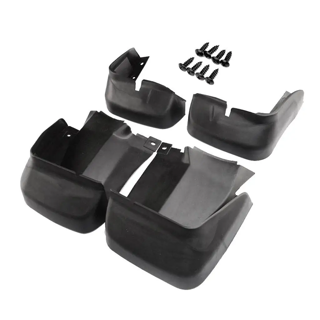 

4Pcs Black Splash Guards Mud Flaps Mudguards for Honda Civic Sedan 2006-2011