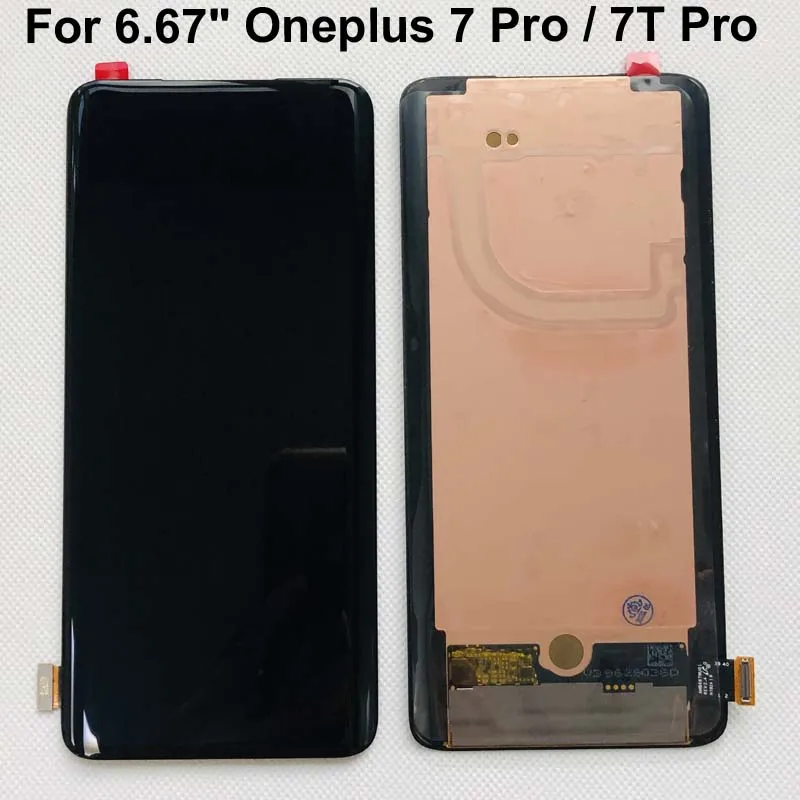 ЖК-экран 6 67 &quotSupor Amoled протестирован для OnePlus 7 Pro ЖК-дисплей и сенсорная панель